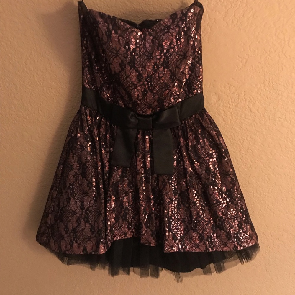Strapless betsey johnson homecoming/cocktail/prom